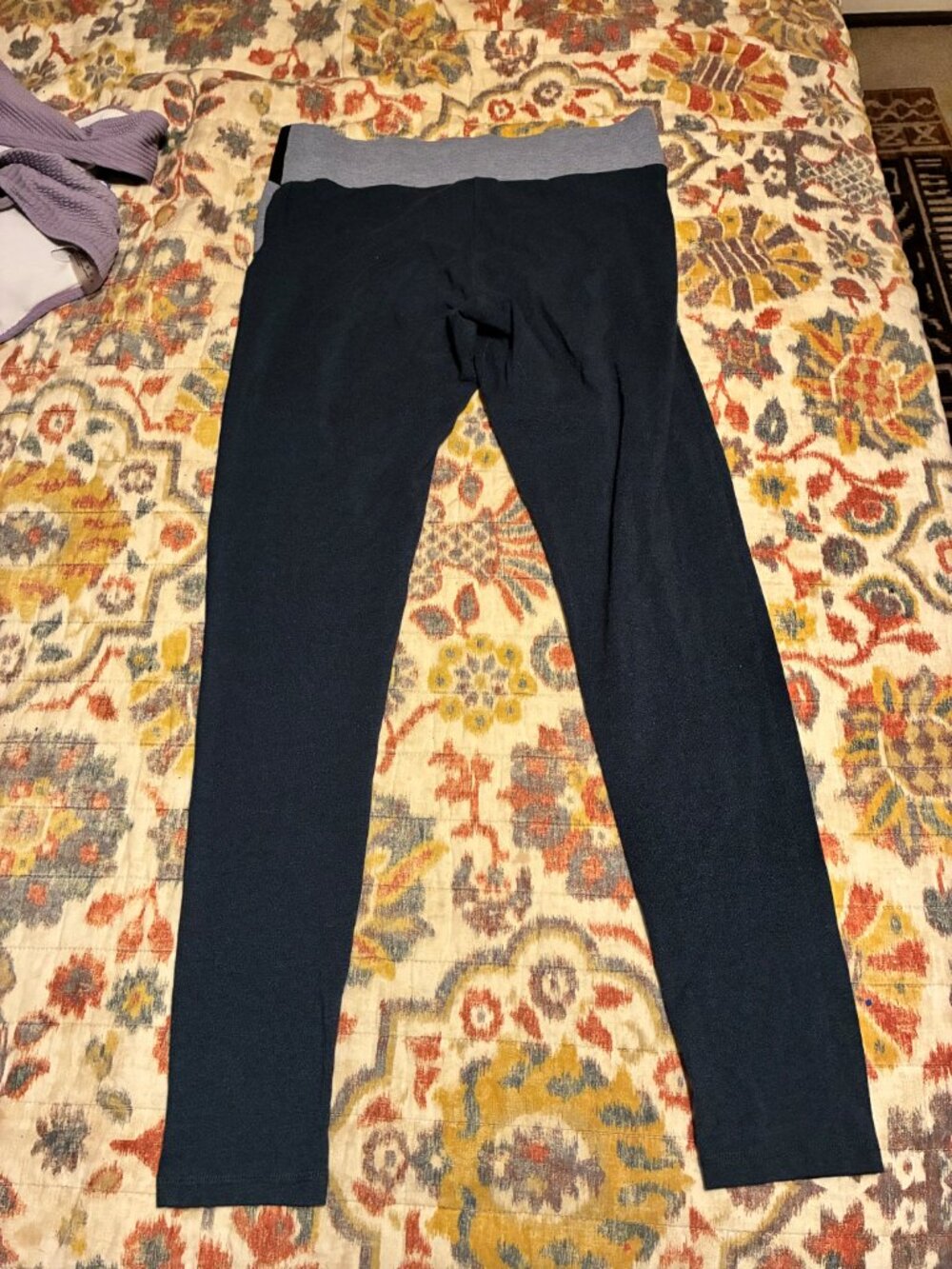 Victoria Secret Women's Sport Leggings - Navy, Elastic Waist - Size MEDIUM - Picture 5 of 5